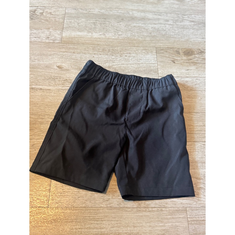 Tahari Boy Black Dress Shorts Elastic Waist School Uniform Size 5